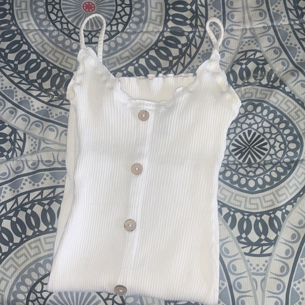 white mini dress.